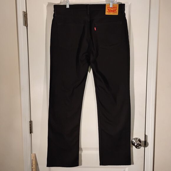 Levi's 514 jeans mens 36x32 black denim straight leg stretch Strauss NWOT - Picture 12 of 12